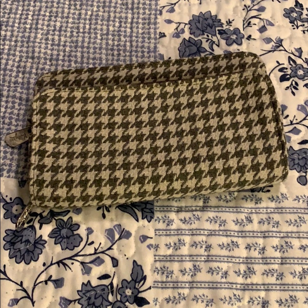 ThirtyOne Gray Houndstooth Perfect Cents Wallet